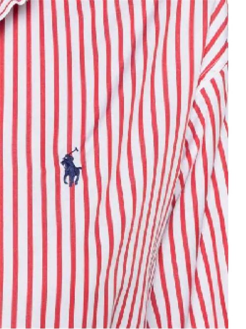 White/cardinal red shirt Polo Ralph Lauren | 211910743011